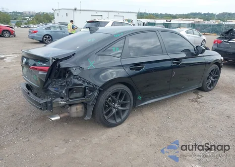 2024 Honda Civic Sport из США, поврежденный, VIN 2HGFE2F57RH589861